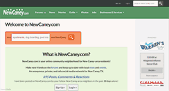 Desktop Screenshot of newcaney.com